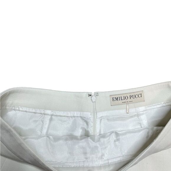 EMILIO PUCCI Ruffle Flouce Skirt Size 14 - Picture 6 of 7